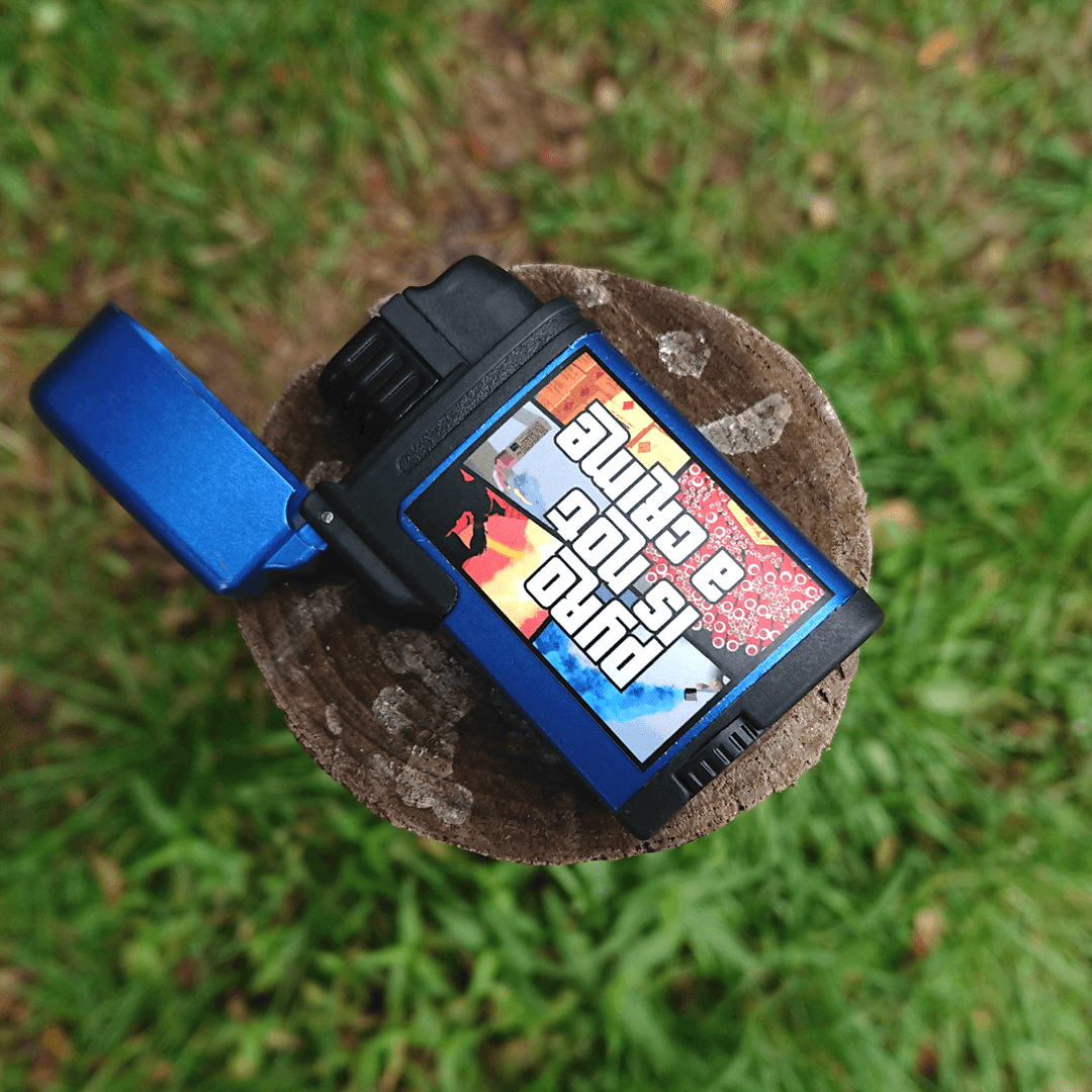 No Crime Artwork - Mini Torch